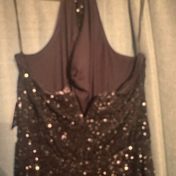 Express Sequin Halter Jumpsuit - Large - Picture 5 of 5